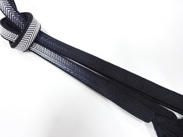 正絹　手組帯締め